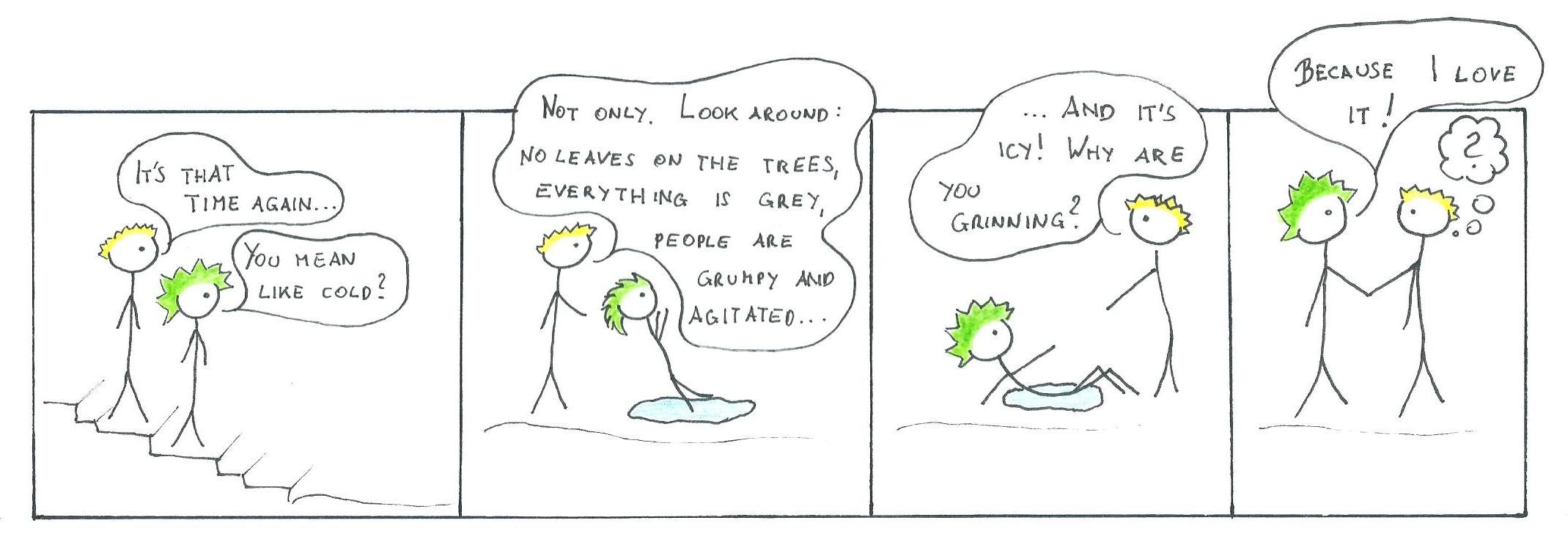 even though my butt hurts...