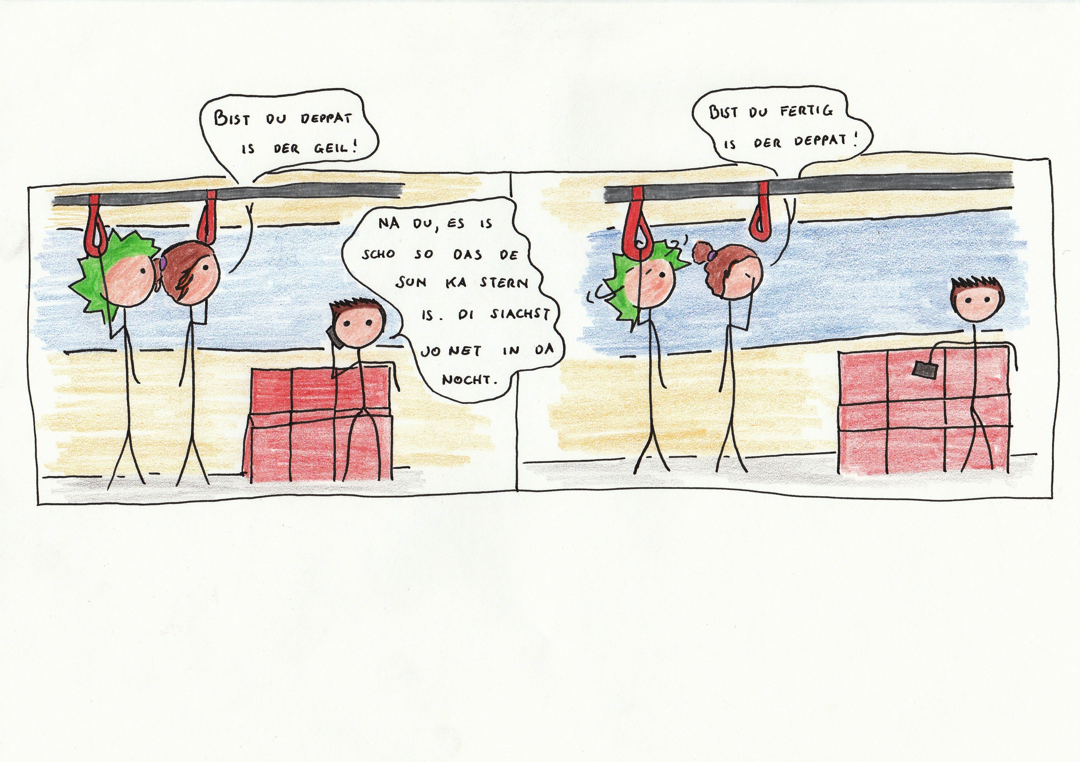 ...oder die Vergänglichkeit der Schönheit durch verbale Inkontinenz.