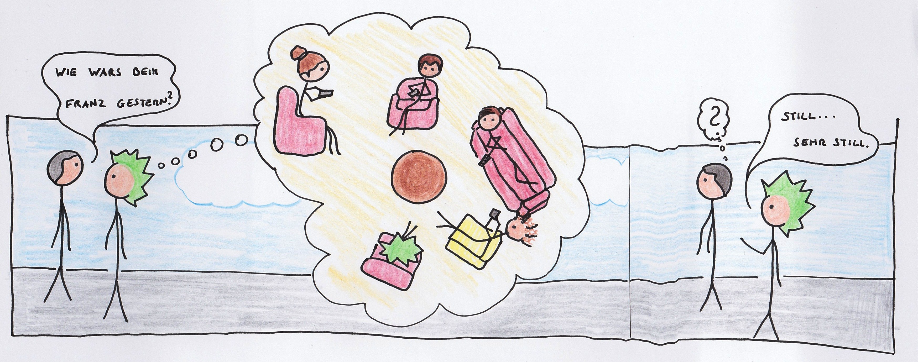 Verkürzt: Es war laaaaaaaangweilig!