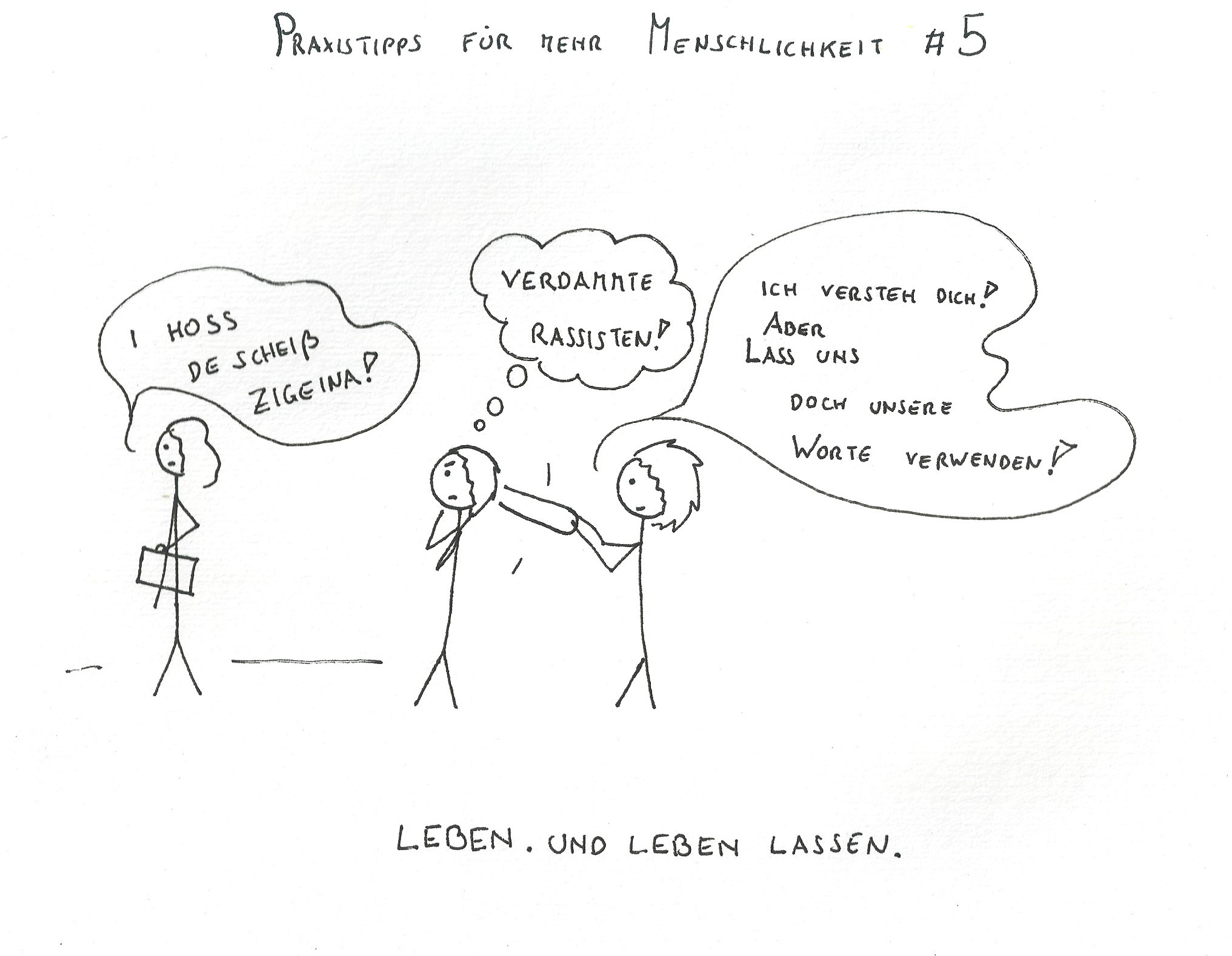 Leider wirklich so gehört...