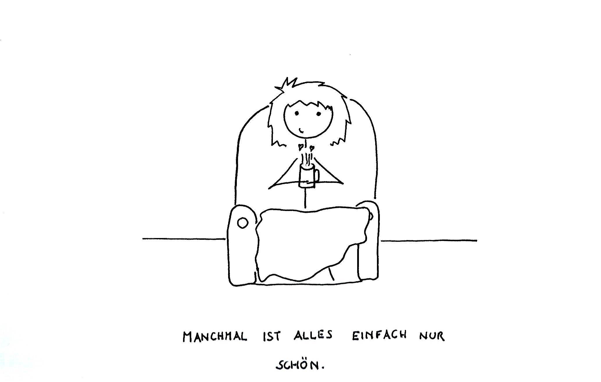 Schade, dass es schon wieder warm wird.