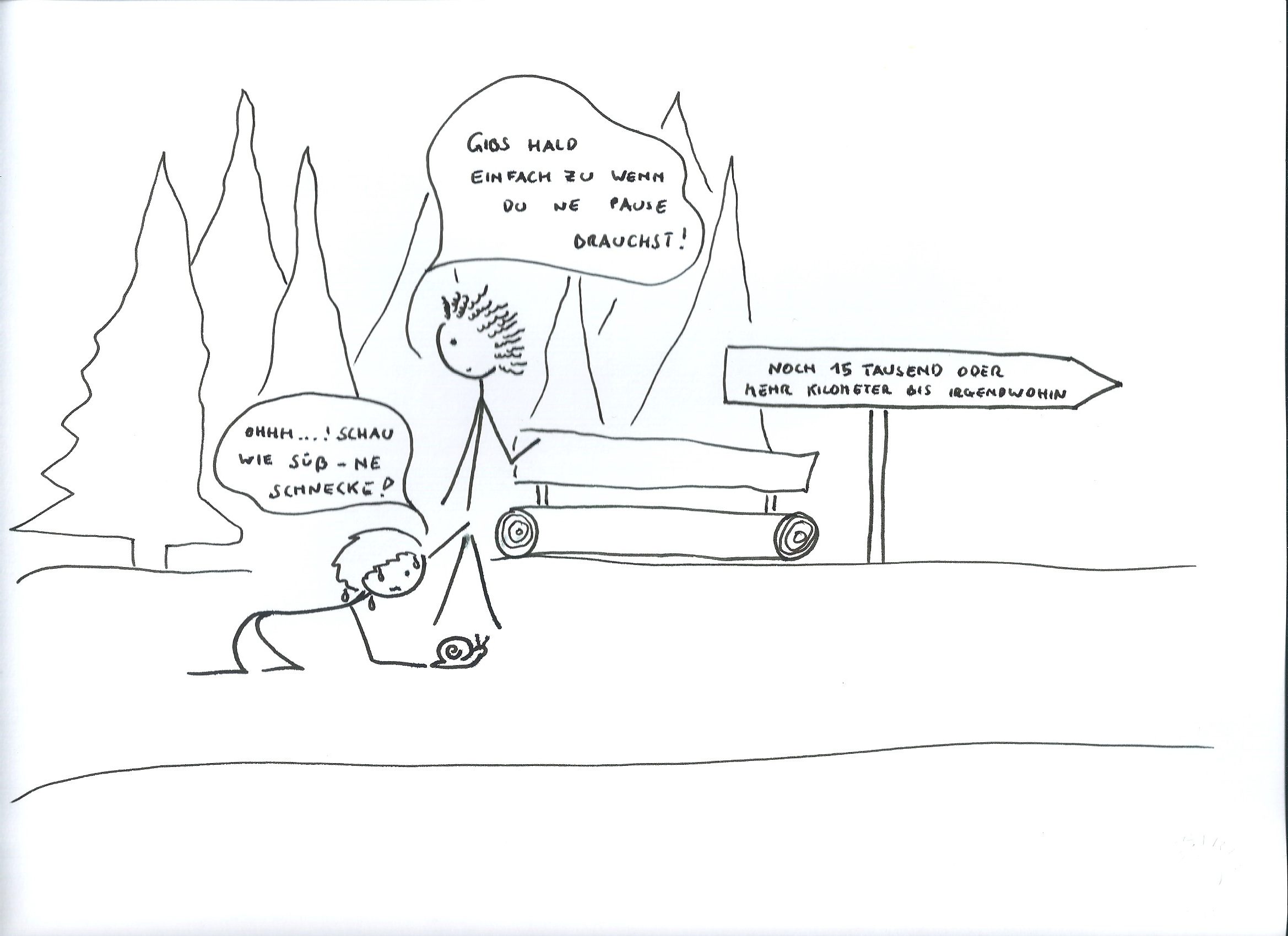 Das ist in Wirklichkeit eh gar nicht so passiert...