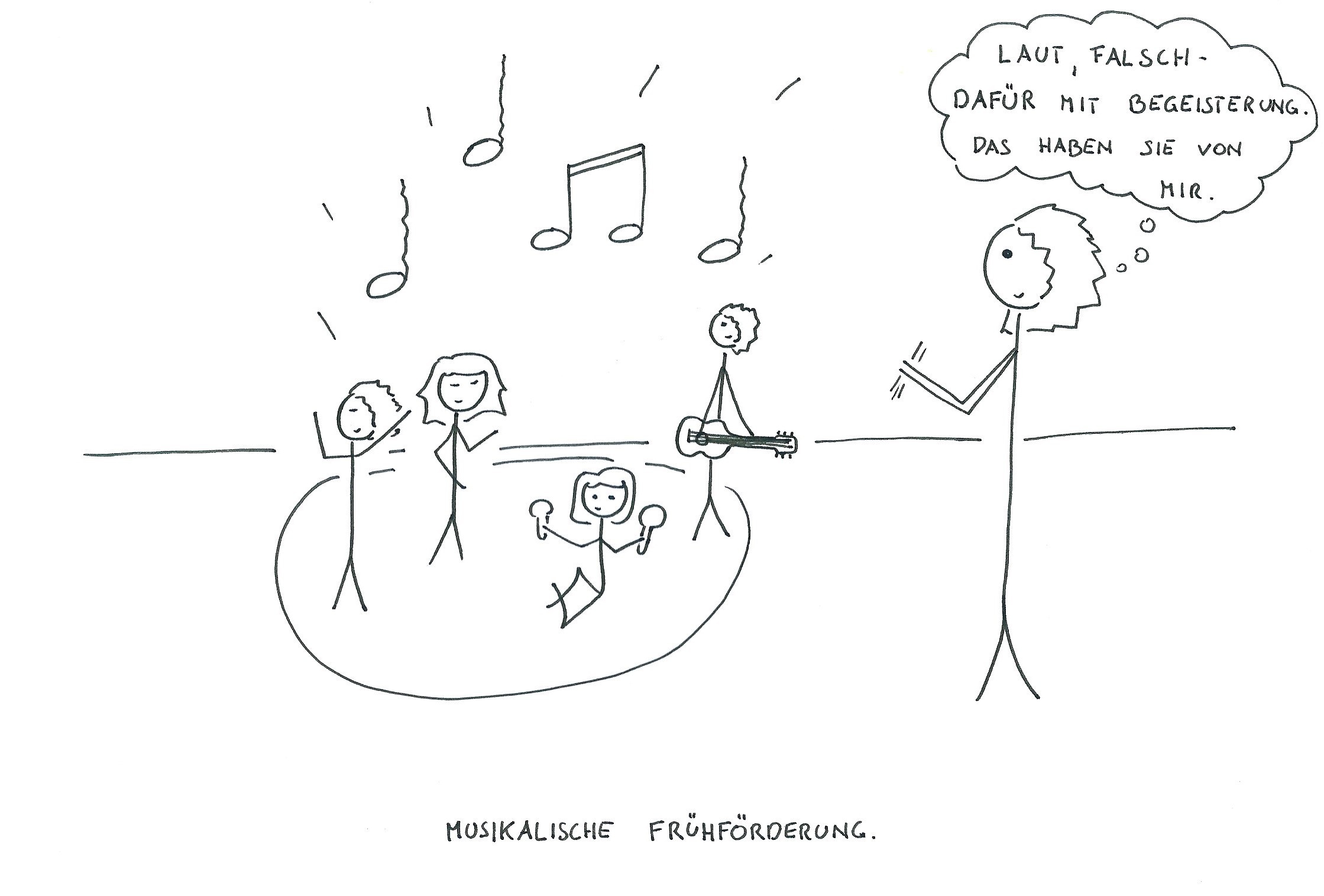 Meine Kollegin hilft da auch ein bisschen mit. 