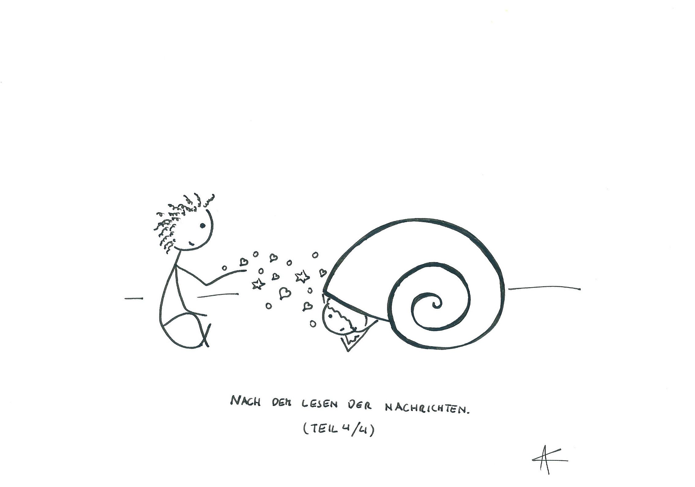 Und das ganze geht wieder von vorne los wenn ich meine Nase in meinen News Feed stecke oder Nachrichten im Fernsehen schau...