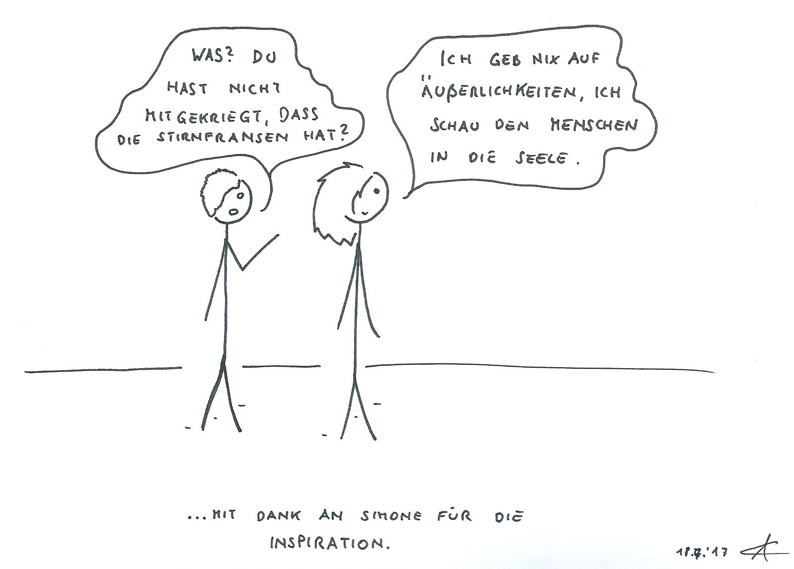 ...nur auf einer anderen Ebene...