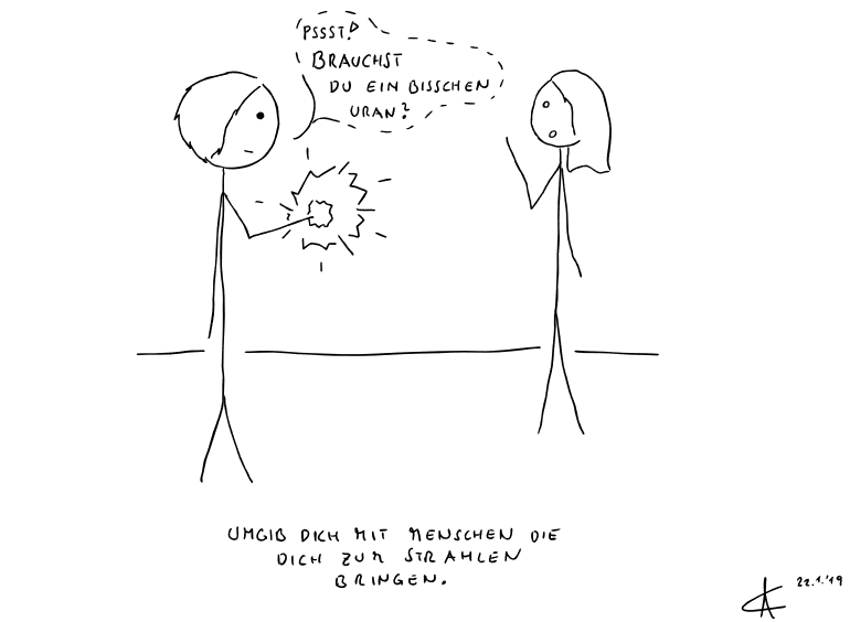 Ich habs nicht genommen...