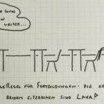 Die ersten beiden Reihen sind Lava