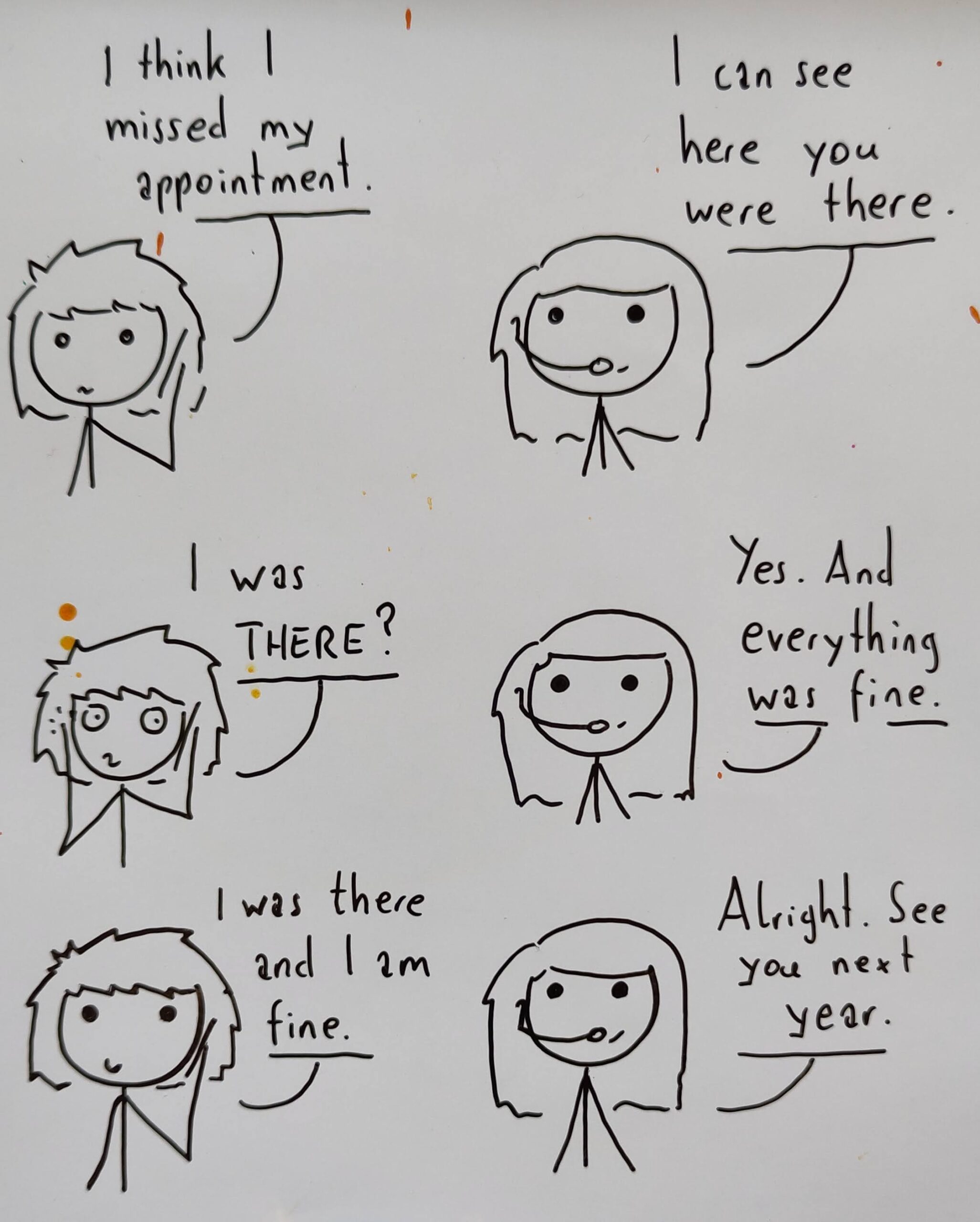 I will neither confirm nor deny if it REALLY happened. 